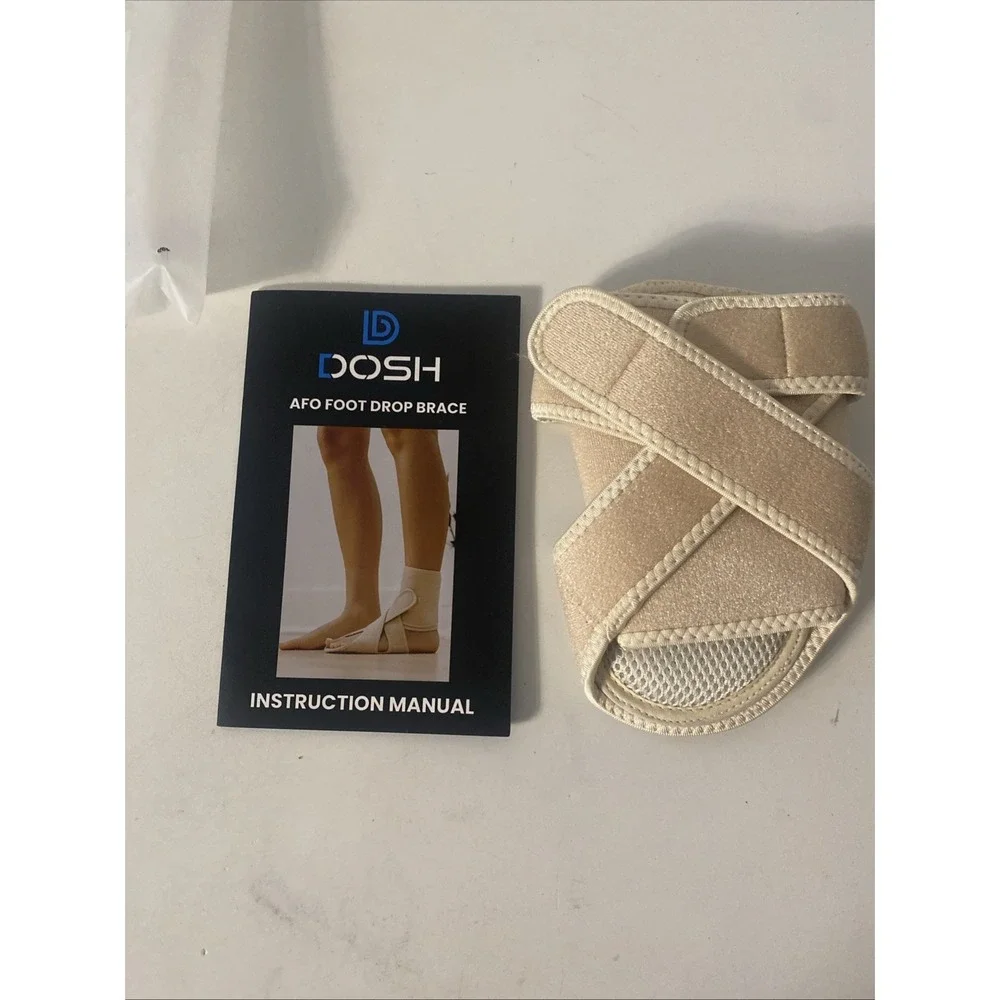 AFO Foot Drop Brace -Beige Left Foot- Foot Drop Brace for Walking - AFO
